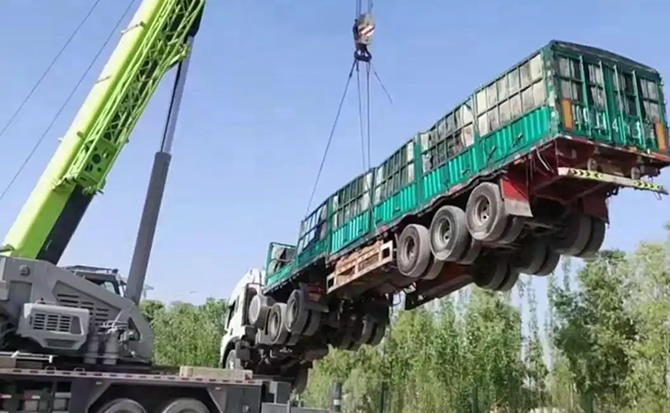 湖州道路脱困救援案例